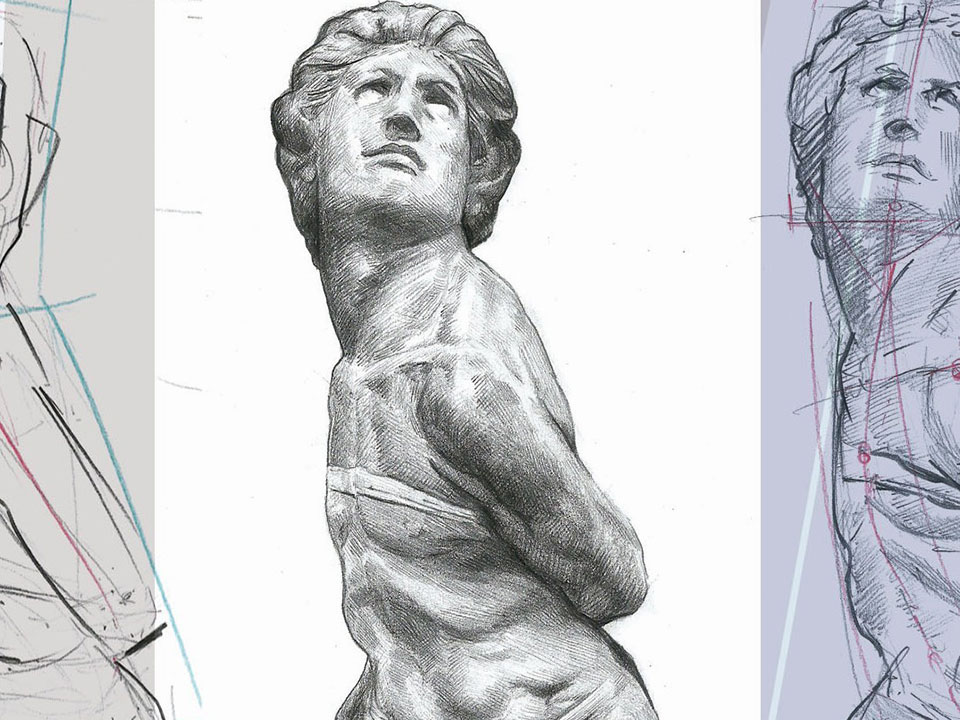 Taller de dibujo y de retrato. Bases estructurales