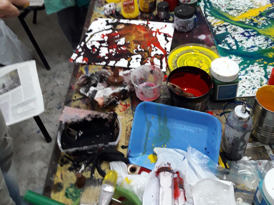 Seminario ultra-intensivo: dripping y experimentación gestual