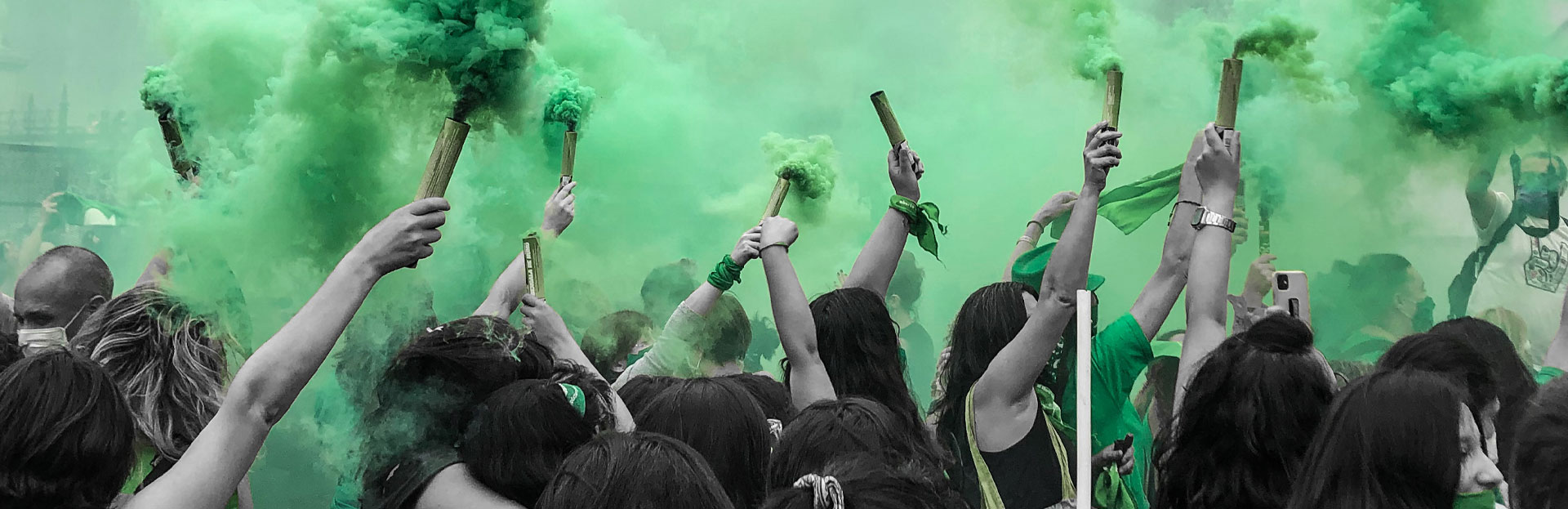 Muestra fotográfica “Imágenes de la Memoria Verde, 20 años de autonomía y lucha por el aborto legal”