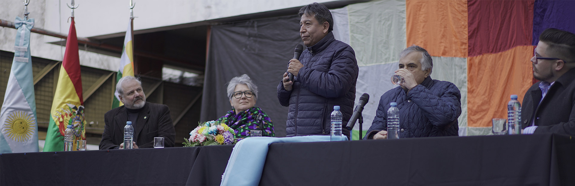 Distinción al Vicepresidente del Estado Plurinacional de Bolivia, David Choquehuanca Céspedes. 