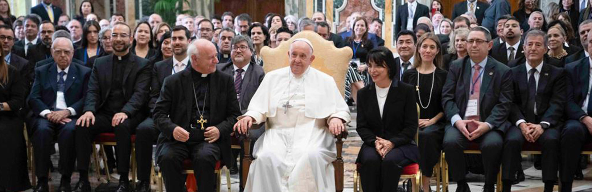 El Papa Francisco se reunió con rectoras y rectores de América Latina y el Caribe