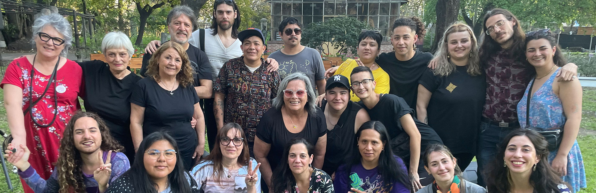 Así pasó la mateada junto al Archivo de la militancia universitaria