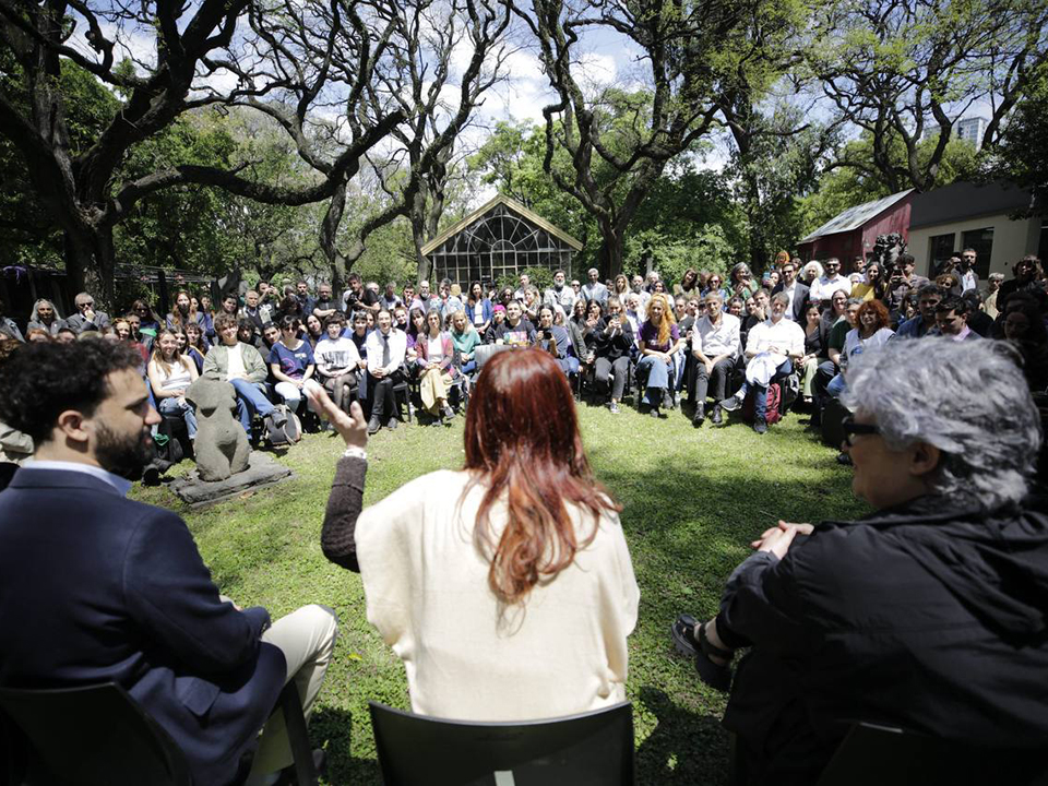 Cristina Fernández de Kirchner en la conmemoración de los 10 años de la Universidad Nacional de las Artes