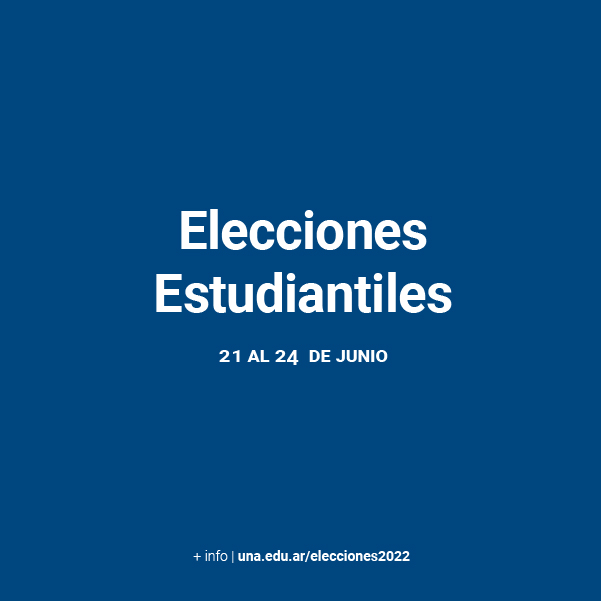 Elecciones estudiantiles 2022 - Semana de votación