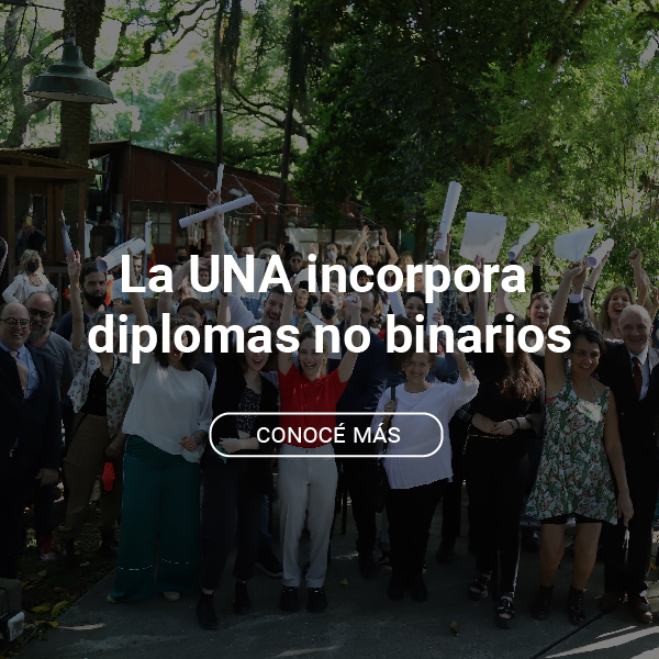 La UNA incorpora diplomas no binarios