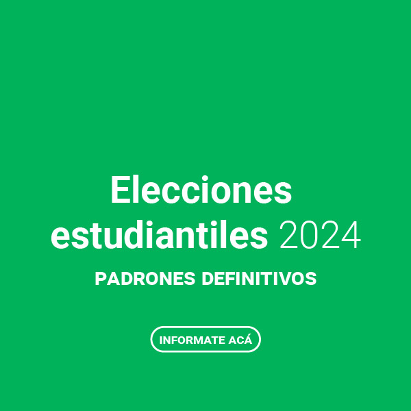 AV - Elecciones estudiantiles 2024, publicación padrones definitivos