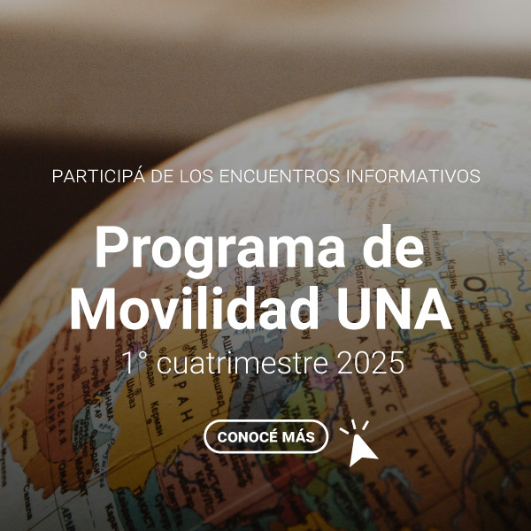 RE - Movilidad estudiantil 1° cuatrimestre 2025, encuentros informativos