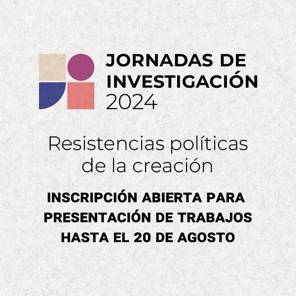 RE - Prórroga inscripción Jornadas de investigación 2024