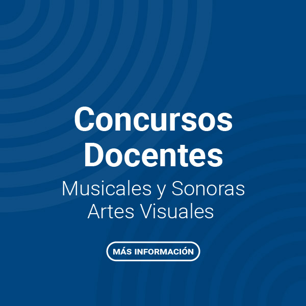 RE - Concursos docentes Música y Visuales