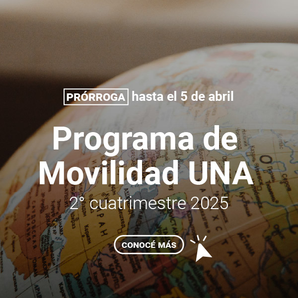 RE - Programa de movilidad estudiantil, 2° cuatrimestre 2025