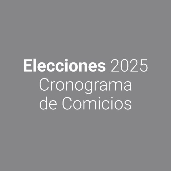 FD - Elecciones 2025 | Cronograma de Comicios