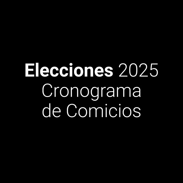 MC - Elecciones 2025 | Cronograma de Comicios