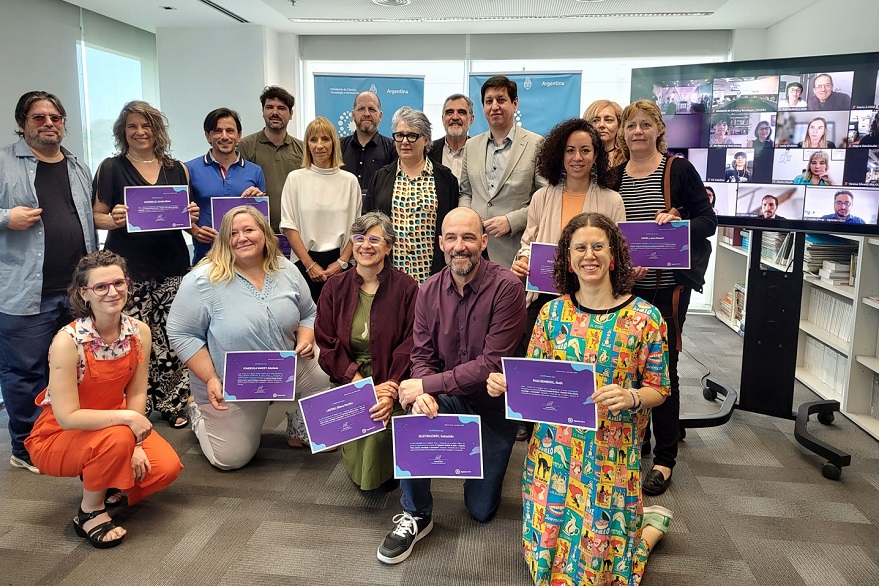 Se presentaron los 12 proyectos ganadores del Concurso Federal “Arte, Ciencia, Tecnología e Innovación”